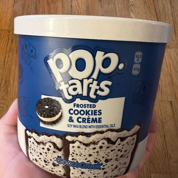 Goose Creek Limited Edition Pop Tarts 3 Wick Candle Frosted Cookies & Cream - Picture 1 of 6